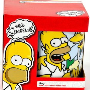 Mega Mug - Simpsons - "3 at Moe's" + Boîte Cadeau - 850 ml