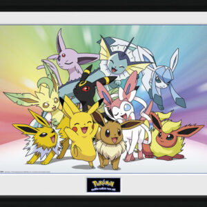 Cadre - Evoli - Pokemon - 30 X 40