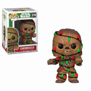 X-Mas Holiday Chewbacca w/Lights - Star Wars (278) - POP Movies - 9 cm