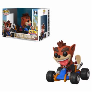 Crash Team Racing - Crash Bandicoot (64) POP Games - Ride - 9 cm