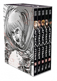 Attack on Titan - Band 16-20+Sammelschuber