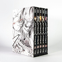 Attack on Titan - Band 21-25+Sammelschuber