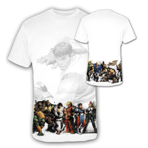 Street Fighter IV - T-shirt Ryu + team - L