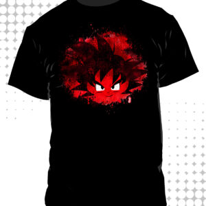 T-shirt Dragon Ball - Goku - Fond Noir - L