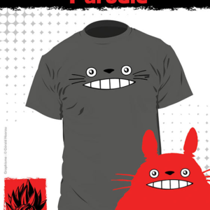 T-shirt Mon Voisin Totoro - Totoro Sourire - Fille - L - Femme - L