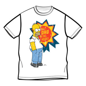 Simpsons - T-shirt Homer "Best Dad..." - XL
