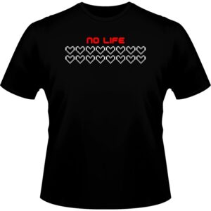 T-shirt - okiWoki - No Life - Nintendo - Fond Noir - M