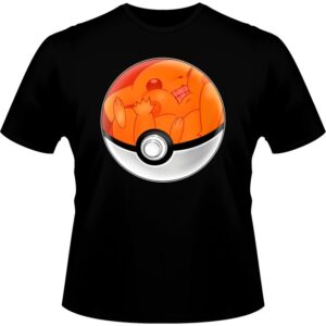 T-shirt - okiWoki - Pika Pas Cool ! - Pokemon - Fond Noir - XL