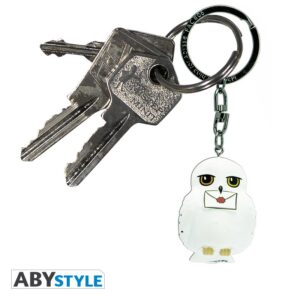 Porte-Clef 3D Rubber - Hedwige - Harry Potter