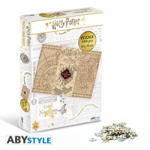 Puzzle 1000 pièces - Harry Potter - Carte du Maraudeur - 320 ml