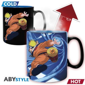 Mug - Thermoreaktiv - Naruto & Sasuke - Naruto - 460 ml