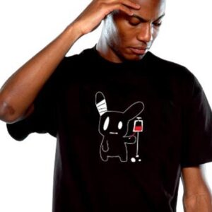 T-shirt Neko - Lapinou - Noir - S