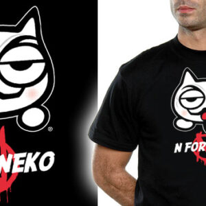 T-shirt Neko - Nekonymous - S