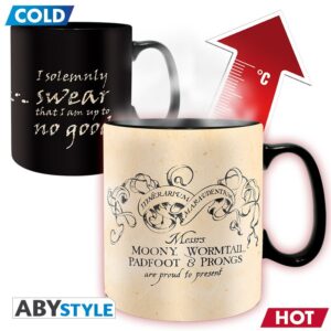 Mug - Thermo Réactif - Harry Potter - Maraudeur - 460 ml