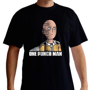 T-shirt One Punch Man - Saitama Fun - L