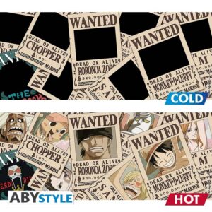 Tasse - Thermoreaktiv - One Piece - Wanted - 460 ml