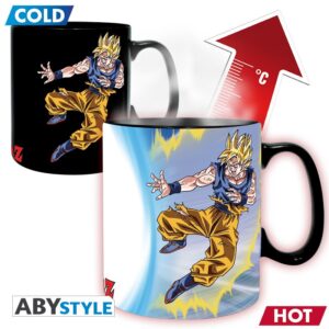 Mug - Thermo Réactif - Dragon Ball - Goku Vs Buu - 460 ml