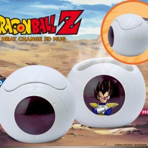Mug 3D - Thermo Réactif - Dragon Ball Z - Capsule Vegeta - 500 ml