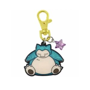 Porte-clef métal - Pokemon - Ronflex - 5 cm