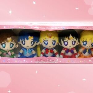 Peluche - Sailor Moon - Assortiment des 5 - 20 cm