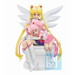 Eternal Sailor Moon & Eternal Sailor Chibi Moon - Sailor Moon Eternal - Eternal Sailor Guardian - Ichibansho - 14 cm