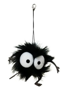 Peluche - Susuwatari avec pattes - Mon voisin Totoro - 8 cm