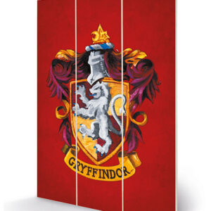 Cadre en bois - Harry Potter - Gryffondor