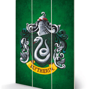 Cadre en bois - Harry Potter - Serpentard