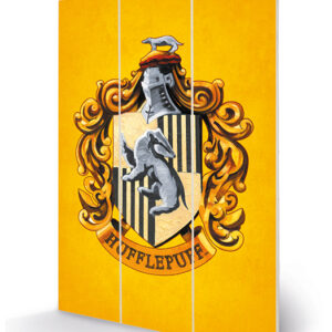 Cadre en bois - Harry Potter - Poufsouffle