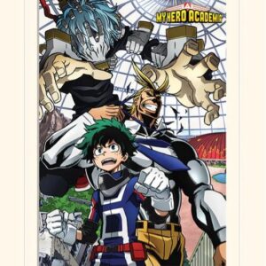 Poster Cartonné - An Enemy Threat - My Hero Academia - 40 cm