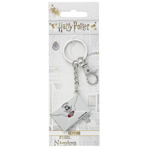 Porte-clefs - Harry Potter - Lettre d'admission à Poudlard - 18 cm