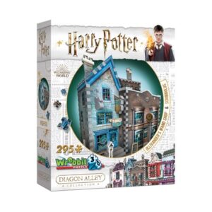 Puzzle 3D - Harry Potter - Boutiques Ollivander et Scribbulus - 295 pièces - 24 cm