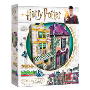 Puzzle 3D - Harry Potter - Boutiques Madame Guipure et Florean Fortescue - 290 pièces - 24 cm