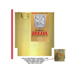 Flasque - Nintendo - Cartouche Zelda NES - 16 cm - 130 ml