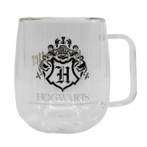 Tasse en Verre - Hogwarts Logo - Harry Potter - 290 ml