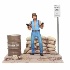Figurine - Chuck Norris - Deluxe Set Figure + Diorama "Though Guy" - 18 cm