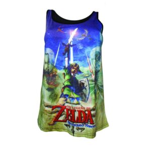 T-shirt Débardeur - Link - Zelda - Fille L - Femme - L