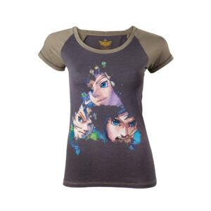T-shirt Bioworld - Zelda - Triforce - L Fille - Femme - S