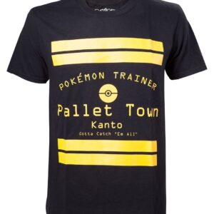 T-shirt Bioworld - Pokemon - Bourg Palette - M - L