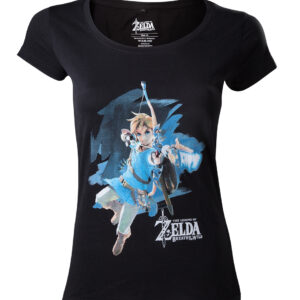 T-shirt - Zelda - Breath of the Wild - Link with Bow - Women - L