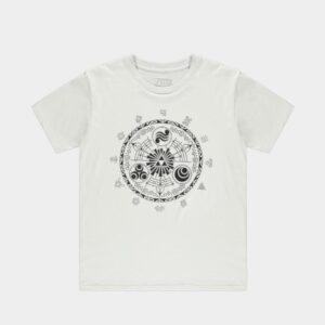 T-shirt - Zelda - Symboles - blanc - Homme - S