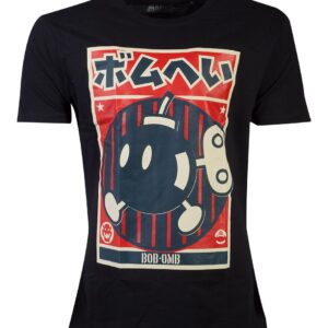 T-shirt - Nintendo - Bob-omb - Homme - L