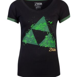 T-shirt - Zelda - Triforce Splatter - Women - L